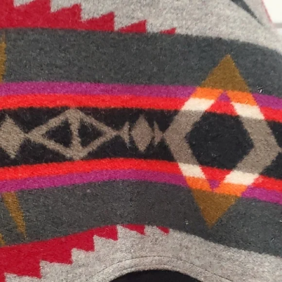 Pendleton VINTAGE 90'S High Grade Western Wear Black & Red Bomber Jacket Xlarge - Picture 11 of 13